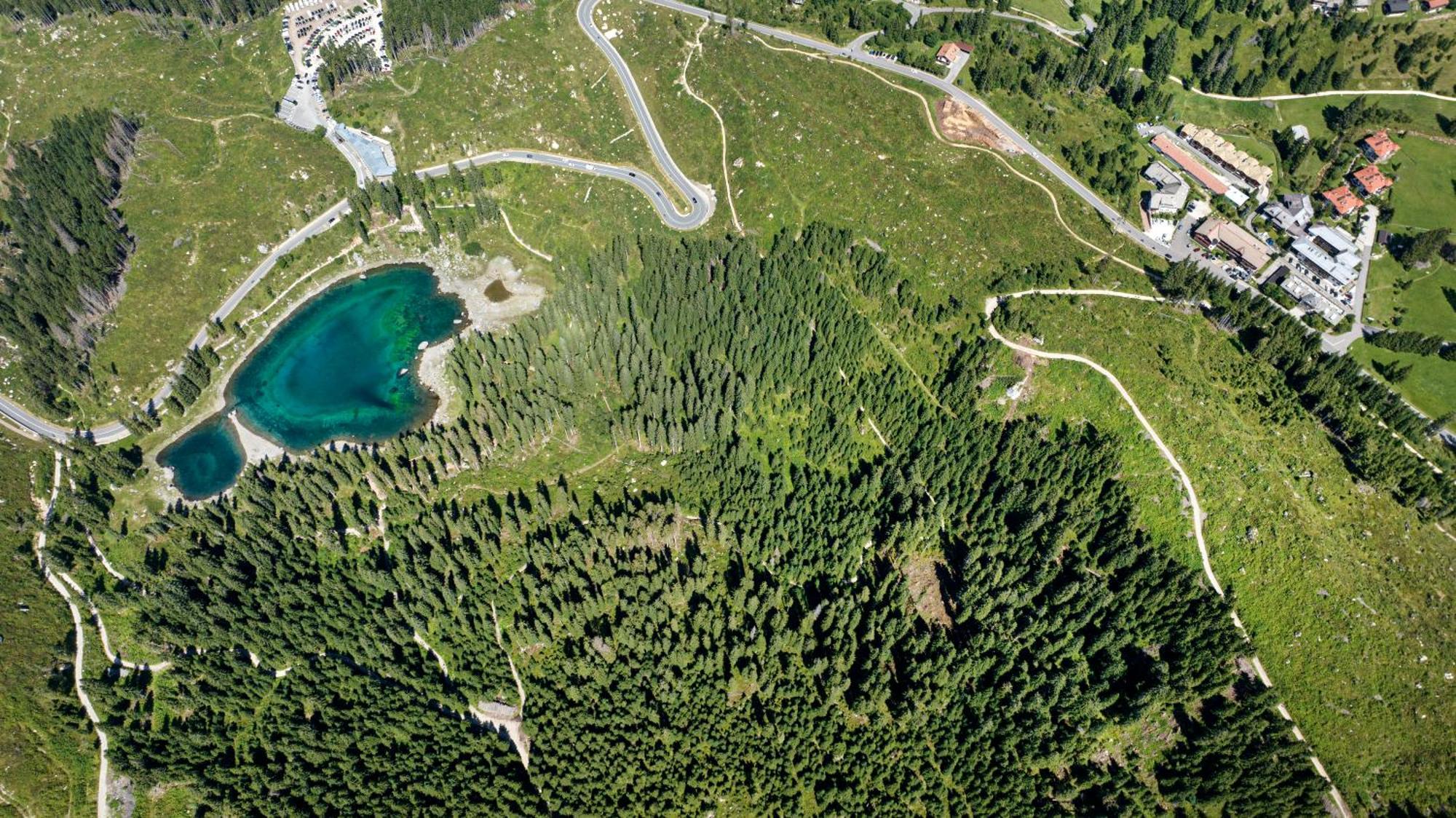 Residence Chris Appart Carezza al Lago Buitenkant foto