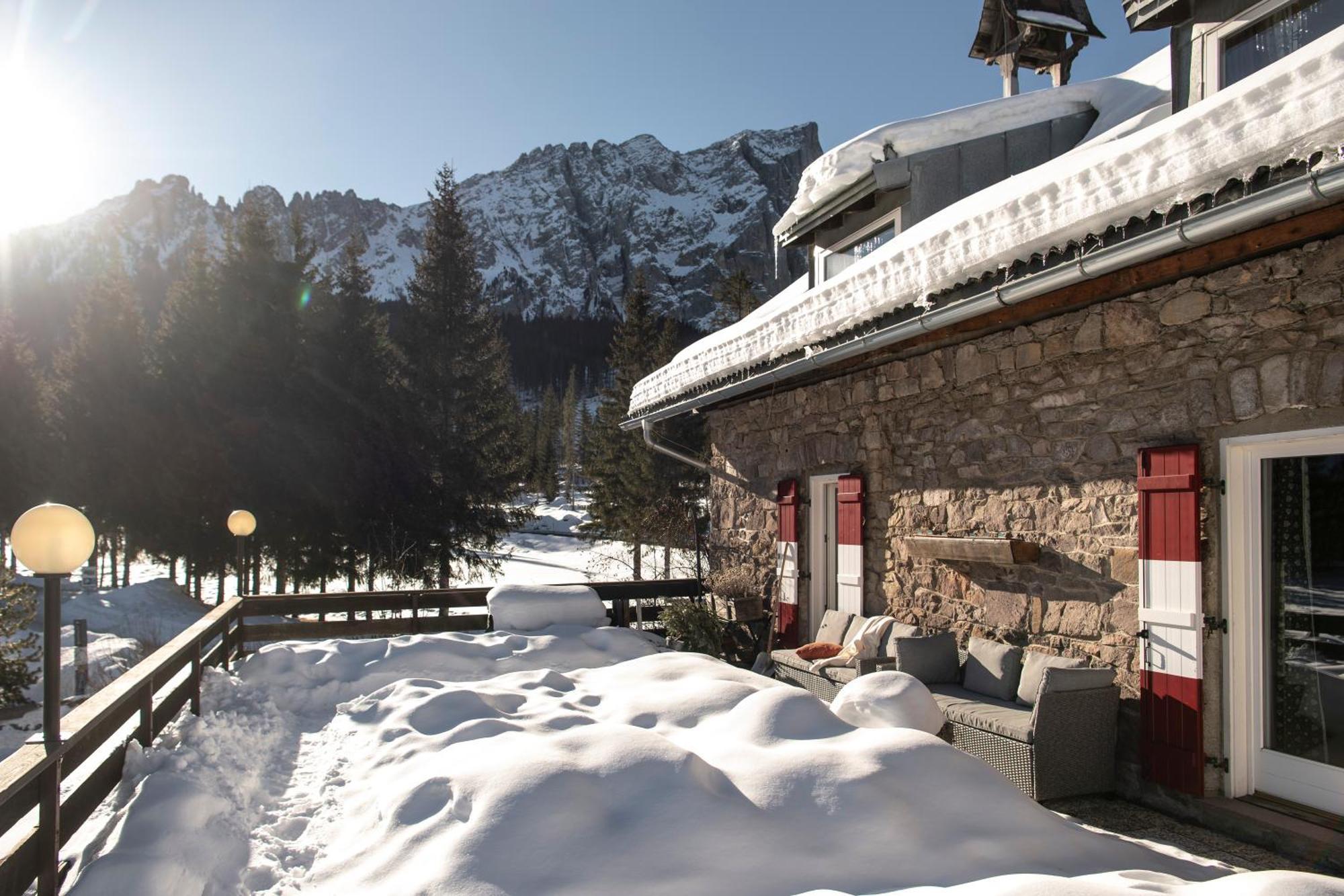 Residence Chris Appart Carezza al Lago Buitenkant foto